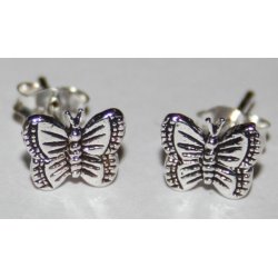 S925 sterlings&oslash;lv &oslash;restik-44, 6x8mm