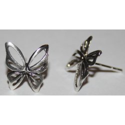 S925 sterlings&oslash;lv &oslash;restik-41, 10x12mm