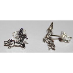 S925 sterlings&oslash;lv &oslash;restik-39, 10x11mm.