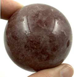 Jordb�r kvarts kugle-11