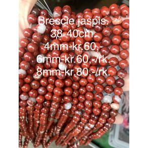 Breccie jaspis. 6mm
