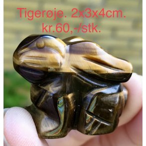 Tigerje. 2x3x4cm. 