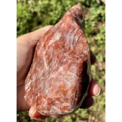 Hematoid kvarts / ild kvarts flamme-6