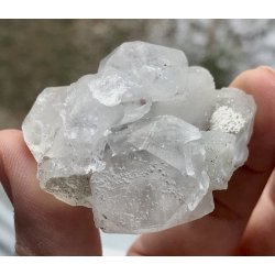 Smukke natur Apophyllit fra Indien -31