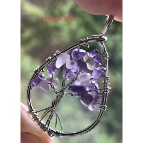 livets tr� vedh�ng med ametyst