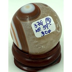 Silke agat kugle-9