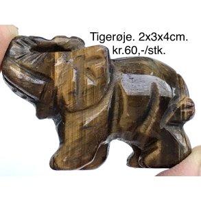 Tigerje. 2x3x4cm. 