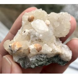 Smukke natur Apophyllit fra Indien -2