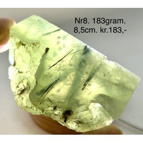 1/2 poleret + 1/2 r Prehnit trn-8