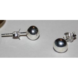 S925 sterlings&oslash;lv &oslash;restik-33, 8mm