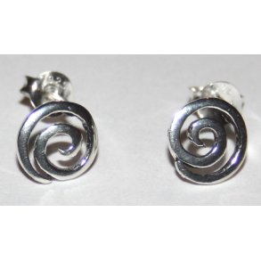 S925 sterlingsølv ørestik-34, 8mm