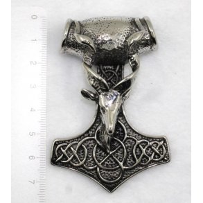 Thors hammer-4, 316L stl, str. 40x75mm.