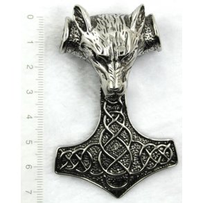 Thors hammer-5, 316L stl, str. 42x60mm.