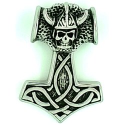 Thors hammer-6, 316L st&aring;l, str. 40x60mm.