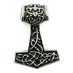Thors hammer-7, 316L st&aring;l, str. 32x45mm.