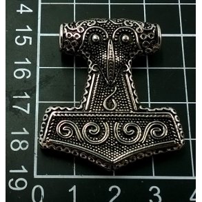 Thors hammer-8, 316L stl, str. 40x45mm.