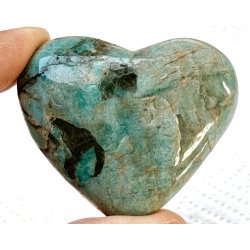 Amazonit med rgkvarts hjerte-12