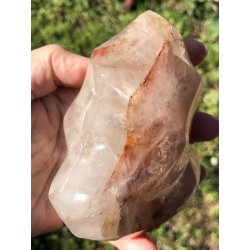 Hematoid kvarts / ild kvarts flamme-7