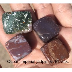 Ocean imperial jaspis lommesten. 