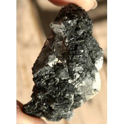 Smukke natur Apophyllit fra Indien -39