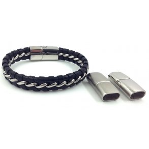 6x12mm, armbnd-17, sort lder m/stl ls+kde