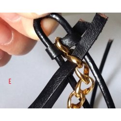 6x12mm, armbnd-17, sort lder m/stl ls+kde