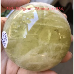 citrin kvarts kugle-3