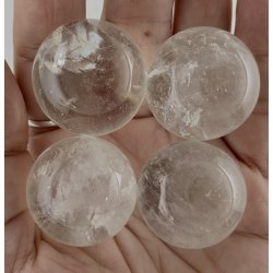 Bjergkrystal sm kugle 31-32gram. 28mm. 