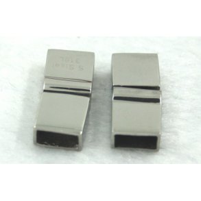 stållås-3, 4x8mm, 2stk. 4mm læder.