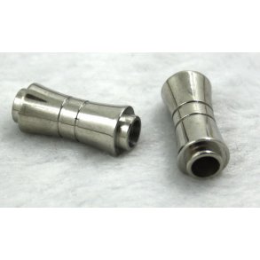 5-09, kirurgisk stål magnet lås til 5mm læder bånd