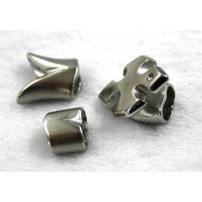 5-15 stål lås til 5mm læder