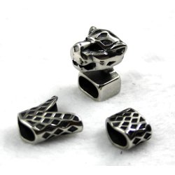 5-12, st&aring;ll&aring;s til 2stk. 5mm l&aelig;der snore.