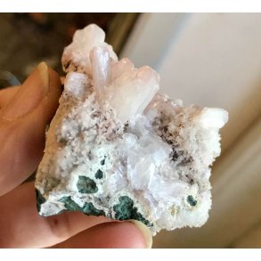 Smukke natur Apophyllit fra Indien -8