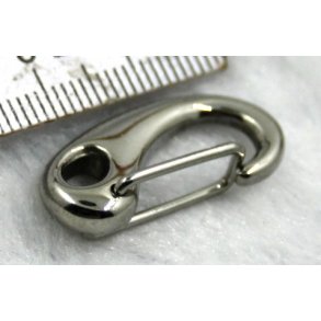 stor stål knytte lås, 25mm.