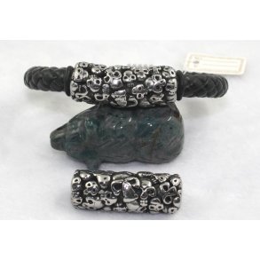 stål charms 8-001, 8mm hul. 