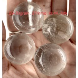 Bjergkrystal sm kugle 29-30gram. 27mm. 