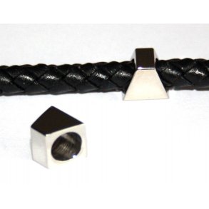 stål charms 6-001, 6mm hul.