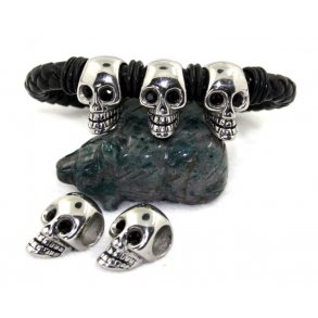 stål charms 8-004,  8mm hul.