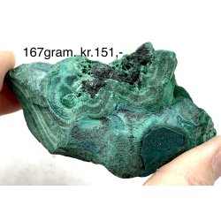 Natur r malakit, 167gram. 