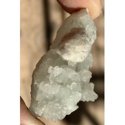 Smukke natur Apophyllit fra Indien -9