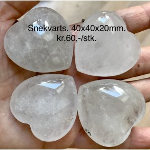 Snekvarts hjerte. 