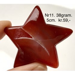 Druzy karneol stjerne-11