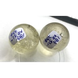 Sm citrin kugle. 18gram. 23mm. 