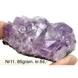 Sm ametyst krystal klynge-11