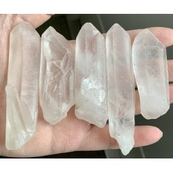 R bjergkrystal stav, 40-50gram. 