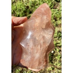 Hematoid kvarts / ild kvarts flamme-13