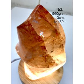 Hematoid kvarts flamme-2