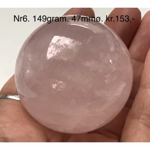 Rosakvarts kugle-6