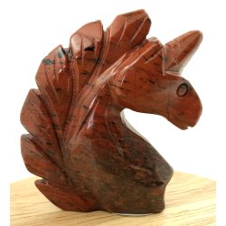 Rd jaspis enhjrning-1