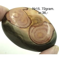 Polychorme jaspis palmsten -15